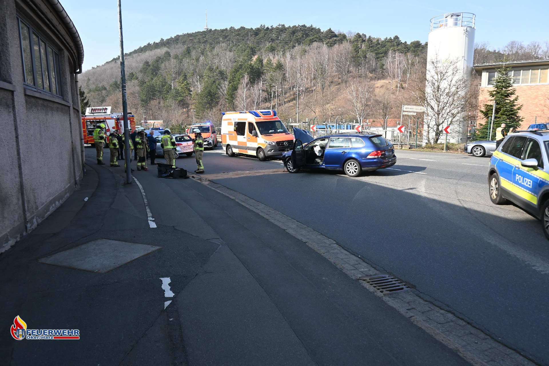 08.03.2026 - Kleinalarmgruppe bei Verkehrsunfall im Einsatz